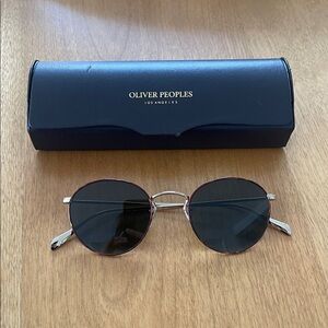 Oliver Peoples Round Sunglasses